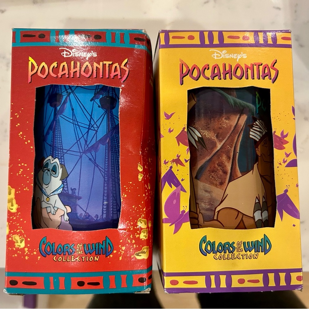 Disney Pocahontas Colors of the Wind Cup Set